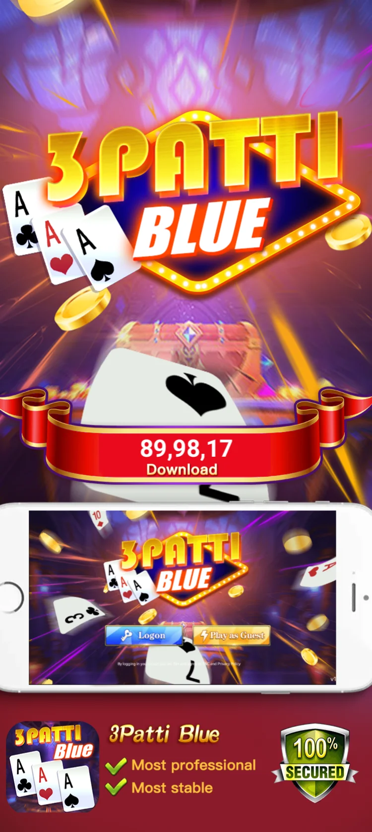 Teen Patti Blue Apk